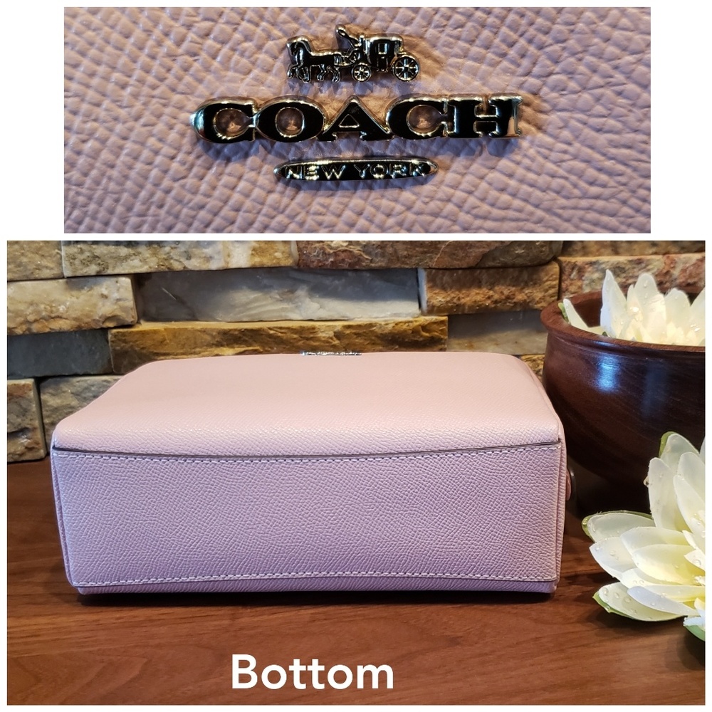 *SALE* NEW Coach Cosmetic Case in Pink Leather - Picture 4 of 8